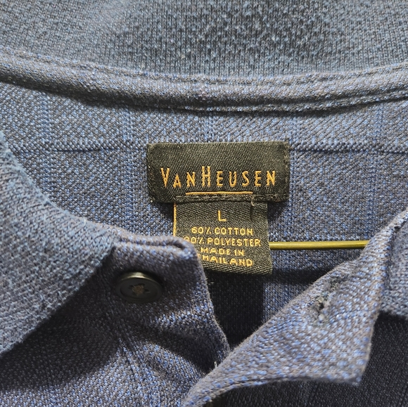 Large men's Van Heusen collared long sleeve - Picture 4 of 4